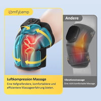 Comfytemp Vezeték nélküli térdfájdalom enyhítő masszírozó 3D légnyomásos fűtéssel 5