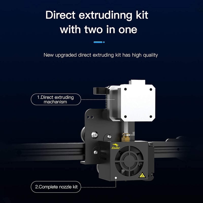 Comgrow Creality Direct Extruder Kit Ender 3/Pro/V2 1.75mm