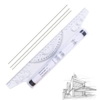 Valčekové rovnobežné pravítko Comioke - 30 cm 2
