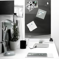 Panou de protecție pentru bucătărie Compactor din oțel inoxidabil și tablă magnetică, 90 x 50 cm, argintiu, montare pe perete prin lipire, protecție împotriva stropirii 4