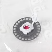 Compactor Vákuumzsák L-es méret extra lapos - Ágy alatti tárolás ruhákhoz, párnákhoz, takarókhoz - Porszívóval kompatibilis, újrahasználható, légmentes 5