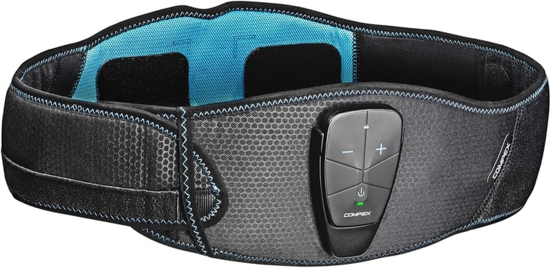 Compex Corebelt 5.0 Izomstimulációs Öv Unisex Edzéshez - S-M, Black