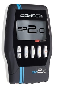 Compex SP 2.0 Prístroj na svalovú stimuláciu pre športovcov, čierny – Elektrický svalový stimulátor, neúplné príslušenstvo, stav ako nový 4