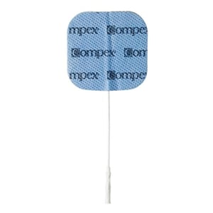 Compex Stimtrode Wire elektróda 5x5 cm - izomstimulátorhoz való ragasztó elektróda, használt állapot (állapot: lásd a 2. képet)