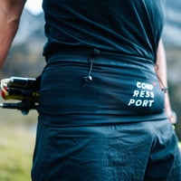 Centură de alergare Compressport Free Belt Pro - Ergonomică, ultra-ușoară, autonomie de 6 ore, compartiment mare - mărime XL-XXL 7