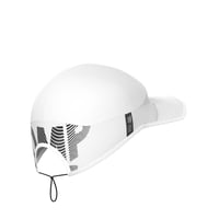 Șapcă de alergare COMPRESSPORT Pro Racing Cap - Alb, Unisex, Mărime adult 3
