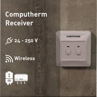 COMPUTHERM Q3RF Digitális Vezeték Nélküli Termosztát Vevőegységgel 3