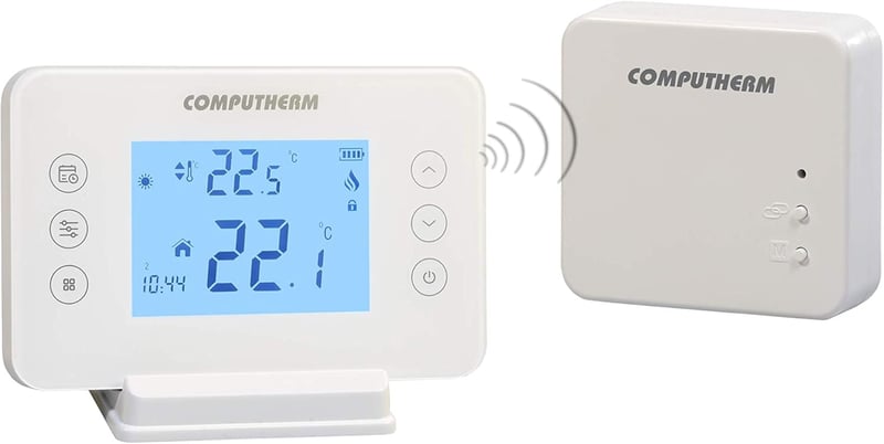 COMPUTHERM T70-RF digitális rádió termosztát fehér, vezeték nélküli fűtésszabályozás
