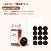 ComSaf staklenke za začine sa posipivačem, četvrtaste, 120 ml, set od 6 komada 3