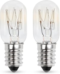 Comyan E14 T20 Hűtőszekrény Izzó 15W 2700K Meleg Fehér 2db 1