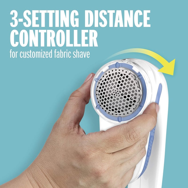 Conair Szövetgombolyító Elektromos Ruhaápoló Ergonomikus Fogantyúval Fehér-Kék