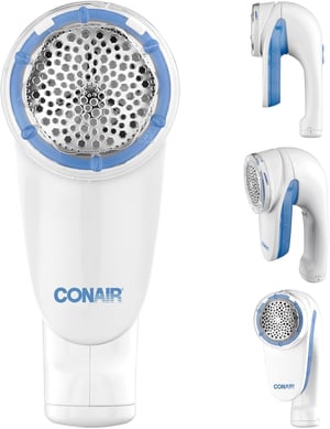 Conair CLS1XE akumulatorski odstranjivač mucica s ergonomskom ručkom - bijelo/plavi
