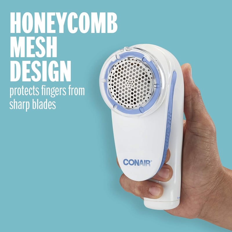 Conair Szövetgombolyító Elektromos Ruhaápoló Ergonomikus Fogantyúval Fehér-Kék