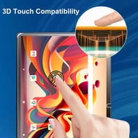 CONAPIKA 2 ks tvrdené sklo na tablet Logicom Tab XXL 14 (14 palcov), tvrdosť 9H, odolné proti poškriabaniu, bez bubliniek, HD priehľadné 6