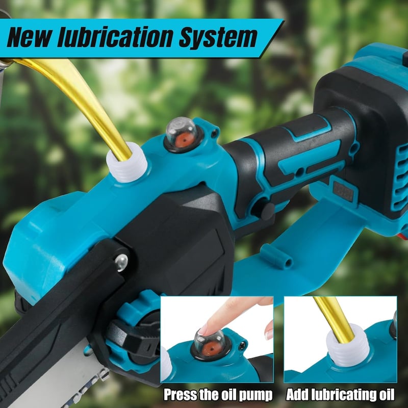 ConBlom 2in1 Makita 18V akkus láncfűrész 8" teleszkópos rúddal 4,5m