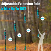 ConBlom 2in1 Makita 18V akkus láncfűrész 8" teleszkópos rúddal 4,5m 4