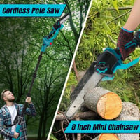 ConBlom 2in1 Makita 18V akkus láncfűrész 8" teleszkópos rúddal 4,5m 2