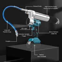 ConBlom Akkus Zsírpisztoly Makita 18V Kompatibilis 13000 PSI Professzionális 2