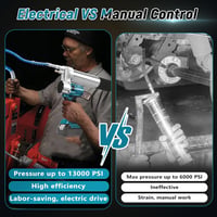 ConBlom Akkus Zsírpisztoly Makita 18V Kompatibilis 13000 PSI Professzionális 7
