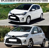 ConBlom Toyota Yaris (2012-2019) oldaltükör sapka pár - fehér 6
