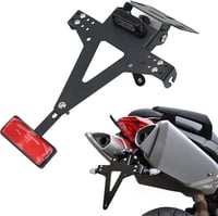 ConBlom LED-es motoros rendszámtábla tartó univerzális YZF R1 R3 R6 MT-07 3
