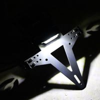 ConBlom LED-es motoros rendszámtábla tartó univerzális YZF R1 R3 R6 MT-07 7