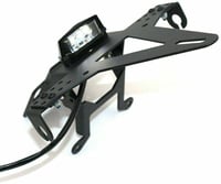 ConBlom LED-es motoros rendszámtábla tartó univerzális YZF R1 R3 R6 MT-07 8
