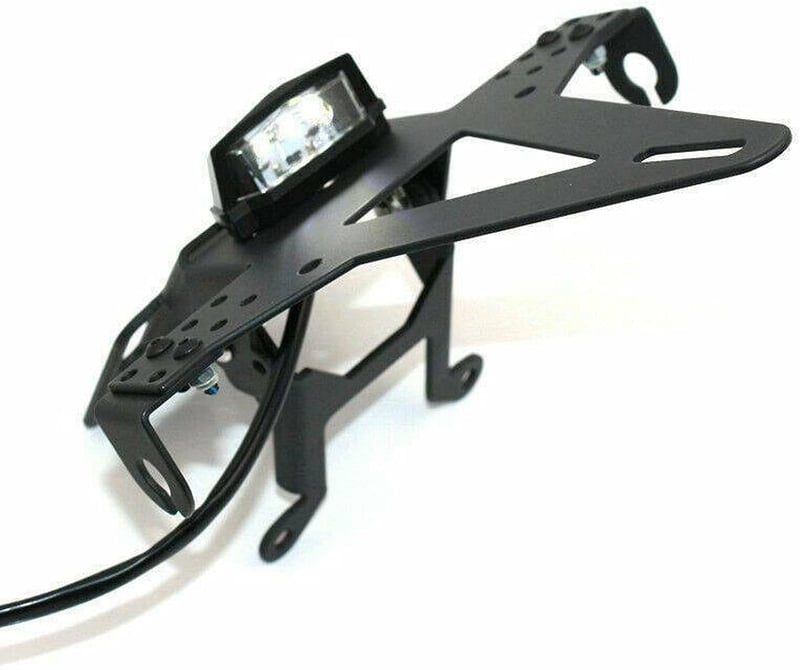 ConBlom LED-es motoros rendszámtábla tartó univerzális YZF R1 R3 R6 MT-07