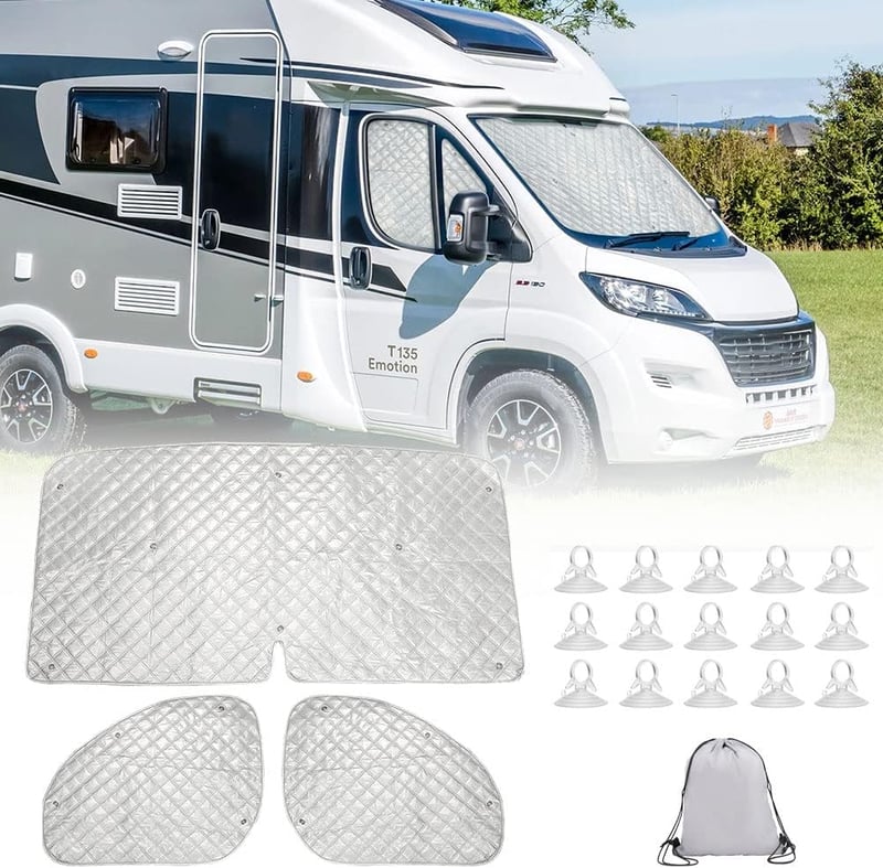 ConBlom Napvédő Szélvédő Fiat Ducato Peugeot Boxer Citroën Jumper 2006-2025