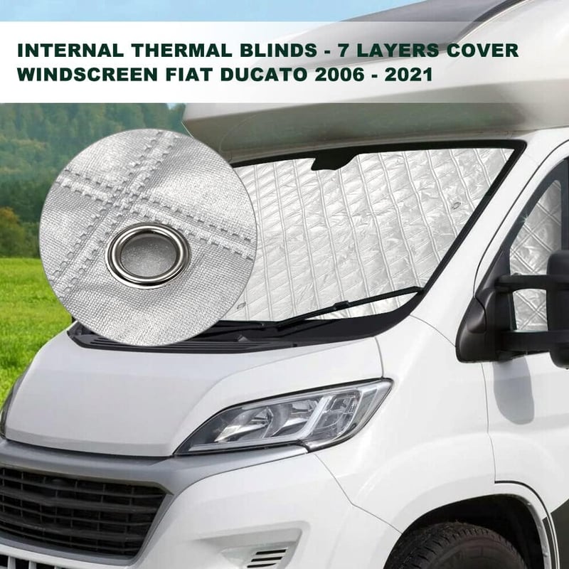 ConBlom Napvédő Szélvédő Fiat Ducato Peugeot Boxer Citroën Jumper 2006-2025