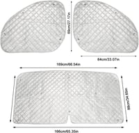 ConBlom Napvédő Szélvédő Fiat Ducato Peugeot Boxer Citroën Jumper 2006-2025 3