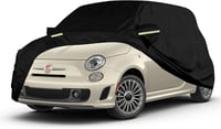 ConBlom Vízálló Autótakaró Fiat 500/500C/500E/Abarth 2007-2022 Cipzárral 1