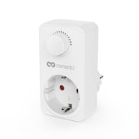 Adaptor priză conecto cu variator de intensitate pentru becuri LED și halogen reglabile, alb 1