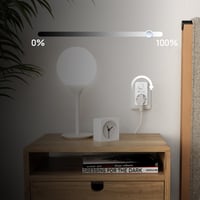 Adaptor priză conecto cu variator de intensitate pentru becuri LED și halogen reglabile, alb 5