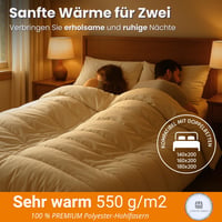Confort-dream 4 Évszakos Paplan 240x220 cm Oeko-Tex Prémium 550 gsm 2
