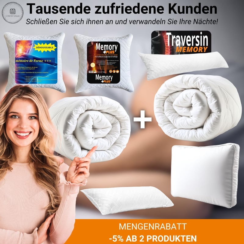 Confort-dream 4 Évszakos Paplan 240x220 cm Oeko-Tex Prémium 550 gsm