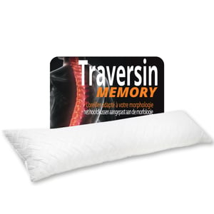 Confort-dream Jastuk od memorijske pjene za bočno spavanje 160x30 cm, XXXL visco gel jastuk za cijelo tijelo, jastuk za dojenje, ortopedski jastuk za vrat za djecu i odrasle