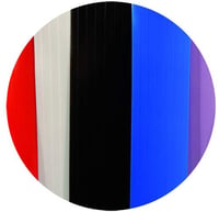 CONFORTEX Capri plastična zavjesa za vrata, višebojna, 90 x 200 cm, dekorativna trakasta zavjesa za ulazna vrata 3