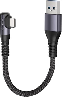 CONMDEX 10Gbps USB-C töltőkábel 30cm 3.1A QC3.0 iPhone Samsung Galaxy 1