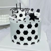 CONNECTION Focilabda Sütemény Vágó Szett 7 Méret Fondant Keksz Forma Torta Dekoráció Fehér 5