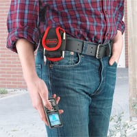 Husă pentru telefon mobil Connex – Husă de protecție pentru smartphone, pentru șantier și activități în aer liber, material poliester, suport pentru protecția muncii Baustelle 2