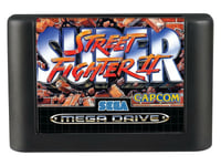 Replika skladateľného modulu Console Heroes Street Fighter II pre Sega Mega Drive – figúrky Ryu a Ken 3