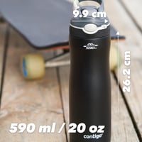 Termos Contigo Ashland Chill cu pai rabatabil 720 ml - Sticlă de apă izolată din oțel inoxidabil 9