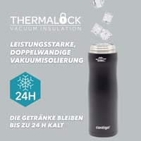 Termos Contigo Ashland Chill cu pai rabatabil 720 ml - Sticlă de apă izolată din oțel inoxidabil 8