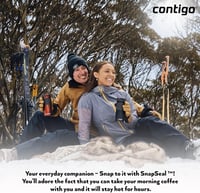 Contigo Byron Snapseal rozsdamentes acél termikus bögre 470ml szivárgásmentes - 1 pc. (pack of 1), Byron Vivacious 6