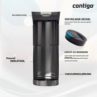 Termoska Contigo Byron Snapseal, nehrdzavejúca oceľ, nepriepustná, vhodná do umývačky riadu, vrchnák bez obsahu BPA, 470 ml 4