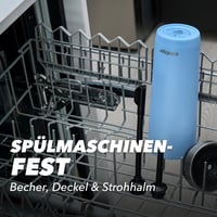 Termoska so slamkou Contigo No-Spill Tumbler, 720 ml, nehrdzavejúca oceľ, dvojstenná, odolná proti vytečeniu — používaná (stav: pozri 2. obrázok) 9