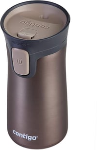 Contigo Pinnacle Autoseal rozsdamentes utazó bögre, hőtartó, cseppmentes - Trans Mat, 300 Millilitres 2