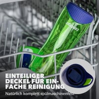 Sticlă de apă Contigo Swish Autoseal din plastic fără BPA, 500 ml, 100% etanșă, cu închidere automată, pentru sport, școală, drumeții 6