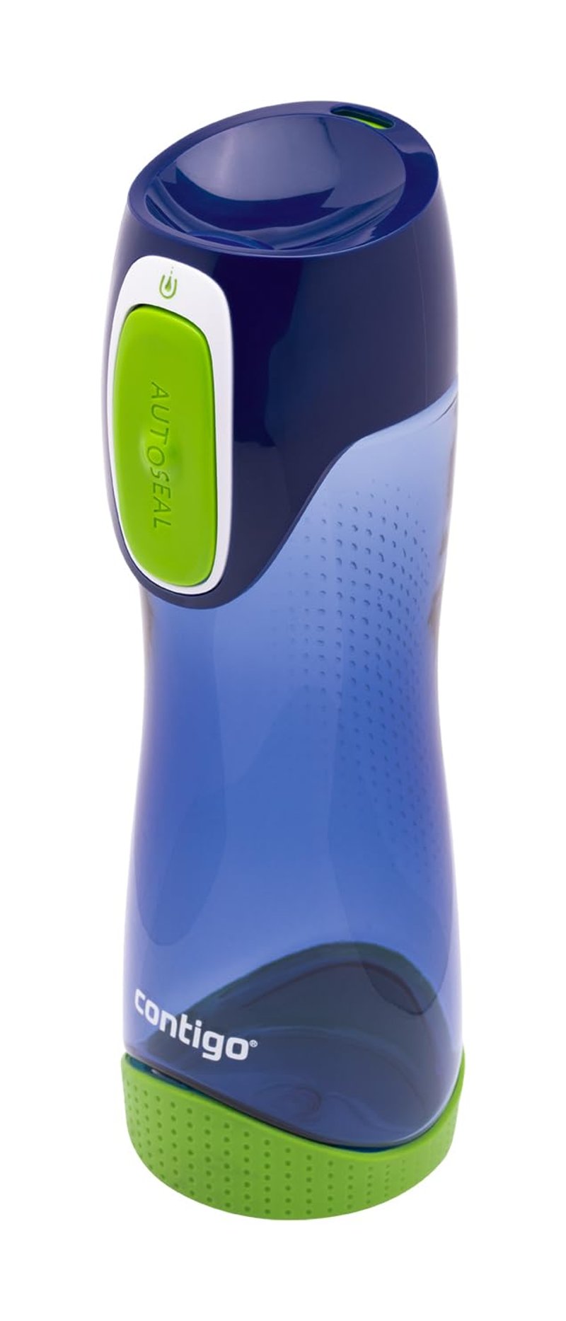 Sticlă de apă Contigo Swish Autoseal din plastic fără BPA, 500 ml, 100% etanșă, cu închidere automată, pentru sport, școală, drumeții